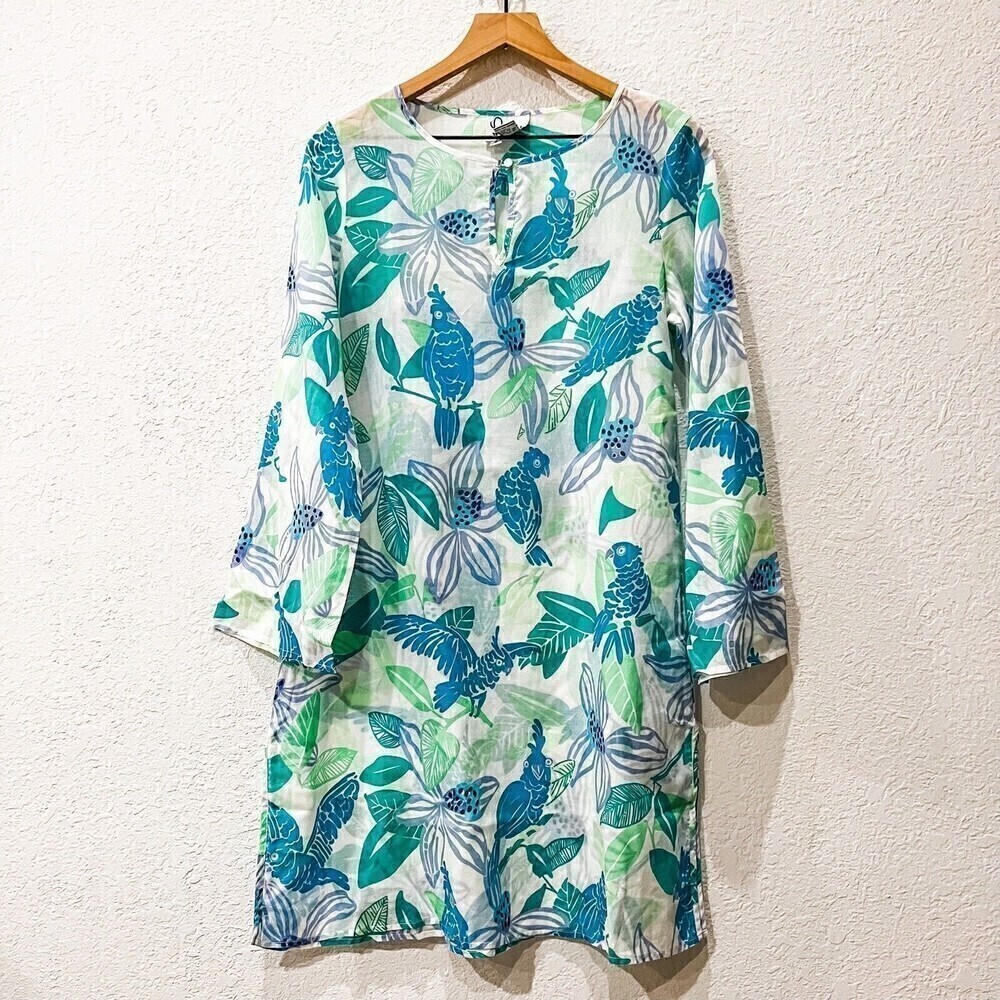 Lilly Pulitzer Vintage Tunic Beach Coverup Size Small